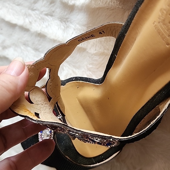 Bling black platforms - Picture 10 of 16